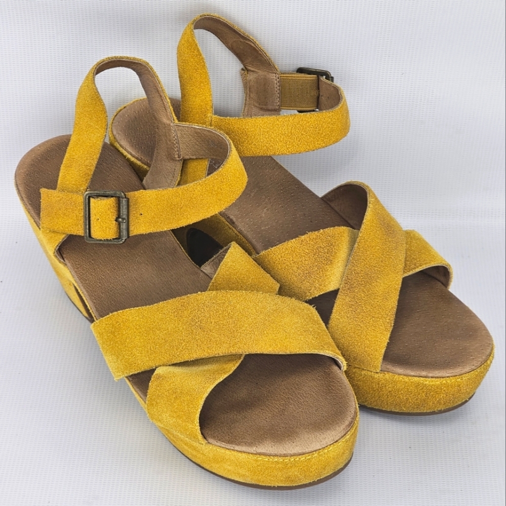 Antelope I20 Elin Heeled Sandals Yellow 39 8-8.5